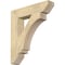 Ekena Millwork Imperial Slat Rough Sawn Bracket, Douglas Fir, 6"W x 30"D x 34"H BKT06X30X34IMP06RDF - alternate 1